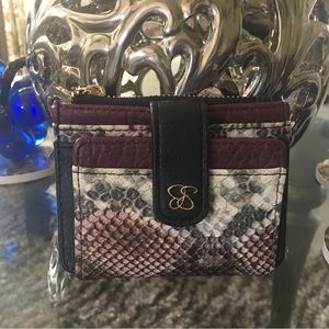 Jessica Simpson Snake Skin Card Wallet NWOT!!